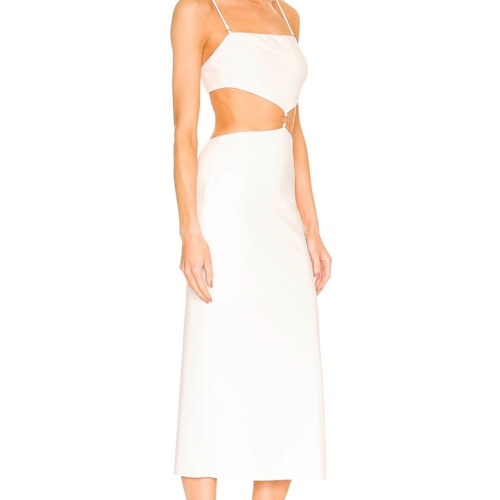 Alba Cut Out Midi Dress, M/10, BEC&BRIDGE - Picture 2 of 4